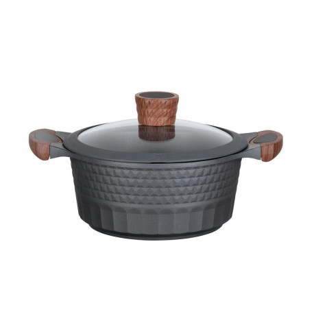 Resto Kitchenware Capella 2.6L ümmargune puidust, must
