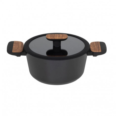 Resto Kitchenware Mon 2.6 L Round Black  Wood