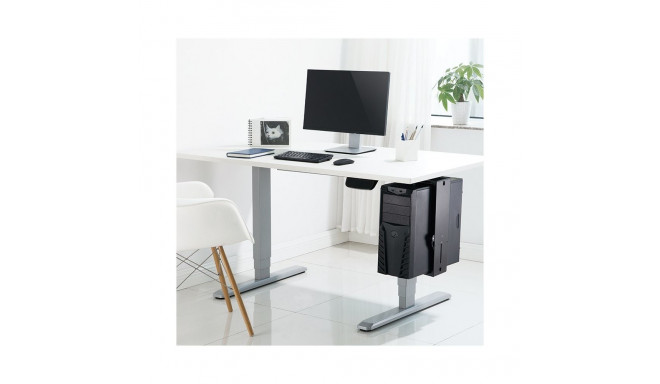 Rotating desktop computer mount