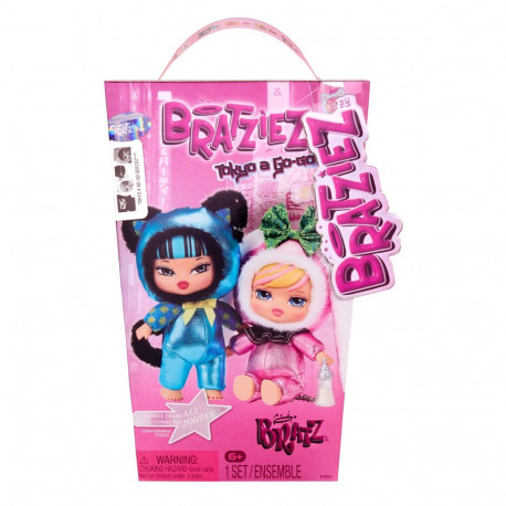 BRATZ Bratziez pehme nukk-võtmehoidja Tokyo a Go-Go, 14 cm