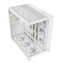 RAMPAGE PC CASE WITH TEMPERED GLASS white