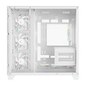 RAMPAGE PC CASE WITH TEMPERED GLASS white