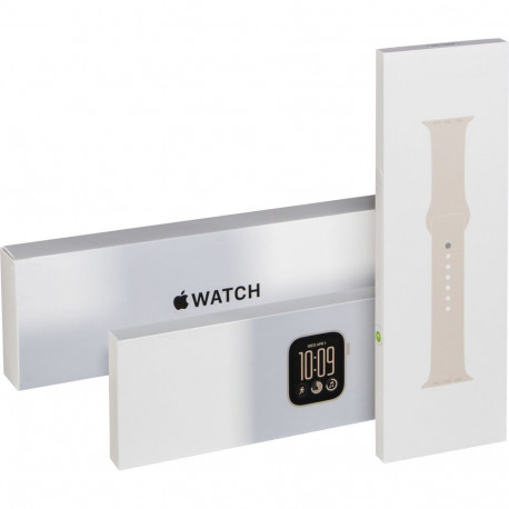 Apple Watch SE 3 44mm GPS Alu Sport S/M starlight/sand