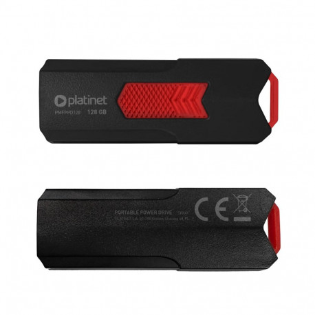 PLATINET PORTABLE POWER DRIVE USB 3.2 UP TO 150MB/s 128GB BLACK [46154]