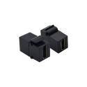 "HDMI Keystone Modul schwarz"