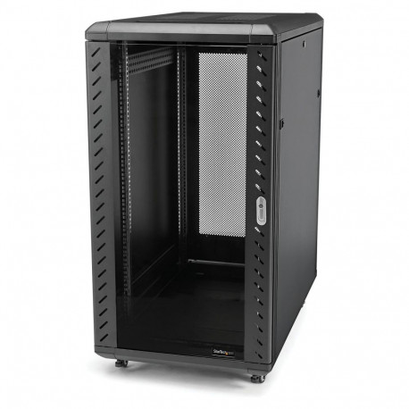 STARTECH.COM serverikapp 18HE 48,26cm 19Zoll 800mm sügavusega, kuni 800kg, lukustatav võrgukapp rata