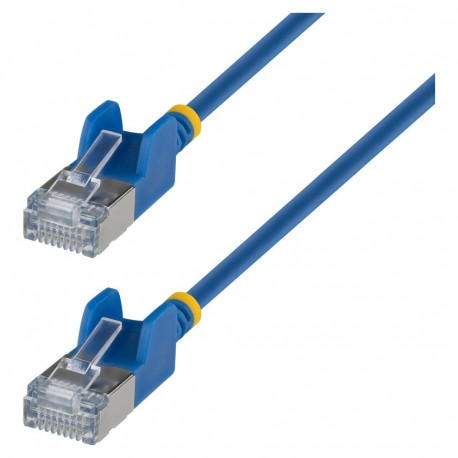 "STARTECH.COM 1m blaues ultraschlankes Cat6a Ethernetkabel Snagless FTP reines Kupfer Dünnes 34AWG R