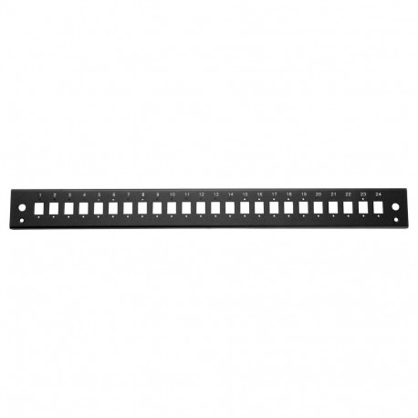 "Equip 19"" Patchpanel 24xLC-Duplex,SC-Simplex 1U Stahl sw"