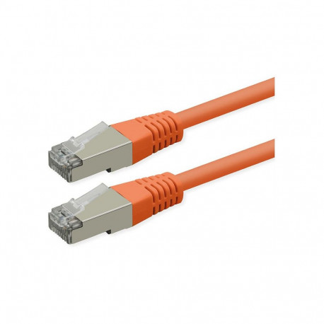 "KAB ROLINE Patchkabel Cat.6 Class E PoE S/FTP PiMF orange 20m"