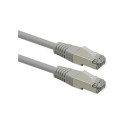 "KAB ROLINE Patchkabel Cat.6 Class E PoE S/FTP PiMF grau 2m"