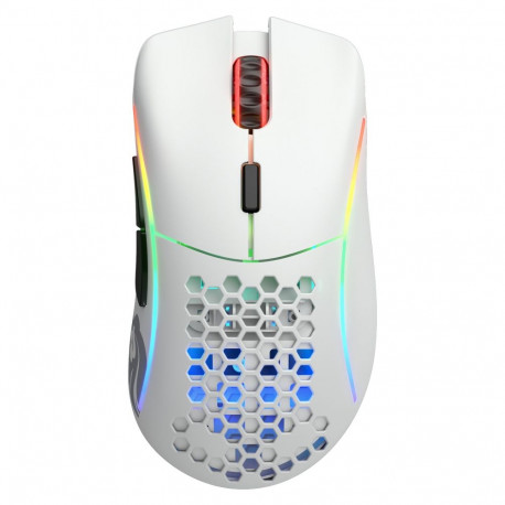 "Souris sans fil Gamer Glorious Model D RGB (Blanc)"