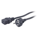 APC toitekaabel IEC 60320 C19 kuni CEE 7/7m AC 230V 2,5m, must