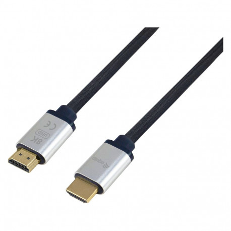 "Equip HDMI UHS Ethernet 2.1 48Gbps 8K/60Hz 0,50m schwarz"