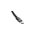 "Cafule USB Type C Cable M/M 1m (Black/Grey)"