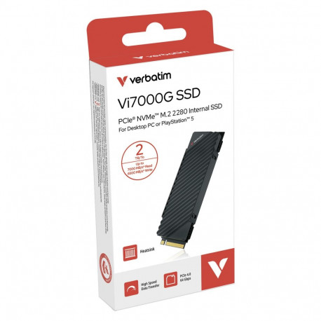 Verbatim sisemine SSD Vi7000G M.2 2TB PCIe 4.0 2280