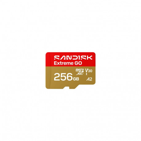 SanDisk Extreme GO microSDXC Memory Card 256GB UHS-I