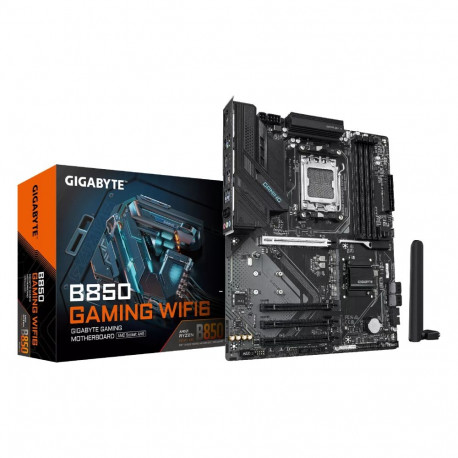 GIGABYTE emaplaat B850 GAMING WIFI6 – AMD Ryzen 9000 seeria protsessoritele, 6+2+2-faasiline digitaa