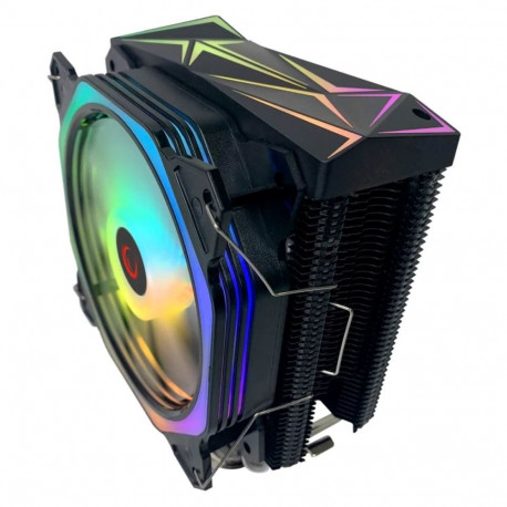 CPU Cooler - RAMPAGE Octagon C50 120 mm PWM LED 155 mm Black