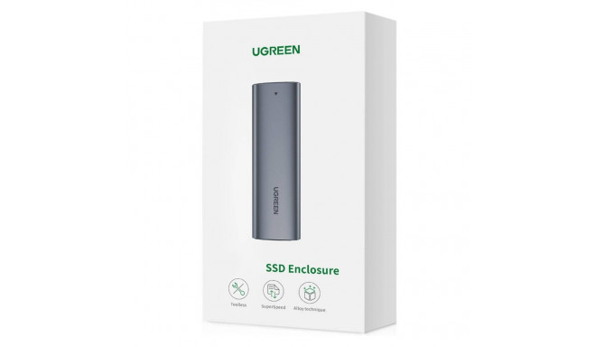 SSD Enclosure - UGREEN CM400 M.2 SATA 5Gbps Grey