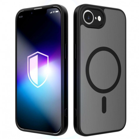 3mk ümbris Misty MagCase Apple iPhone 16E/iPhone 17E jaoks, must
