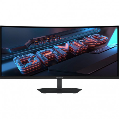 GIGABYTE G34WQC2  gaming monitor - 34 - black/grey  WQHD  VA  curved  FreeSync Premium  Adaptive Syn