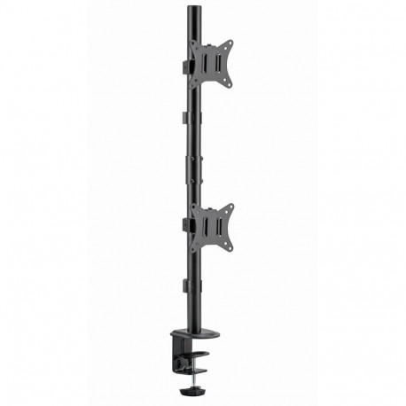 Gembird MA-D2-02 monitor mount / stand 81.3 cm (32") Desk Black