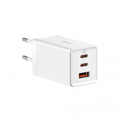 Baseus USB-kiirlaadija GaN5 Pro universaalne AC siseruumidesse, valge
