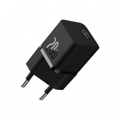 Baseus GaN5 20W Mini Universal Black AC Fast charging Indoor