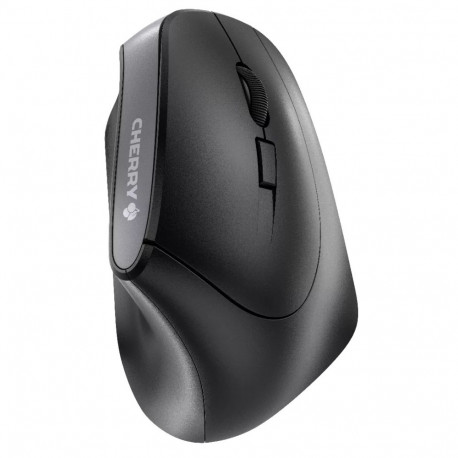CHERRY MW 4500 Wireless 45 Degree Mouse  Black  USB
