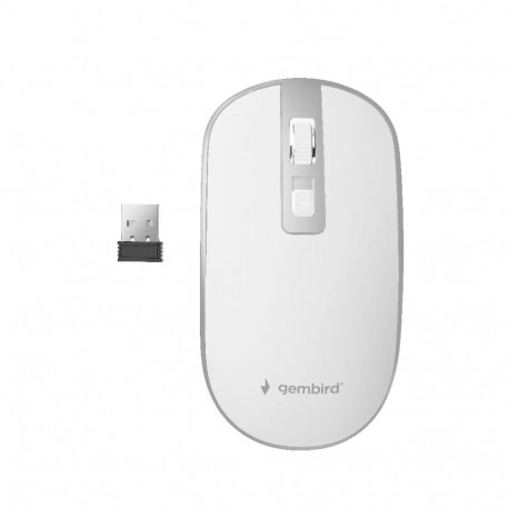 Gembird MUSW-4B-06-WS mouse Office Ambidextrous RF Wireless Optical 1600 DPI