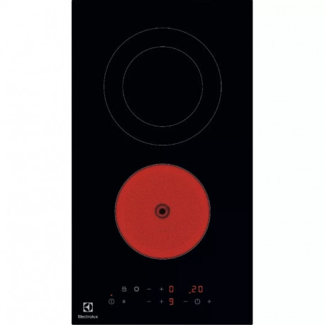 Electrolux Serie 300 LHR3233CK Black Built-in 30 cm Ceramic 2 zone(s)