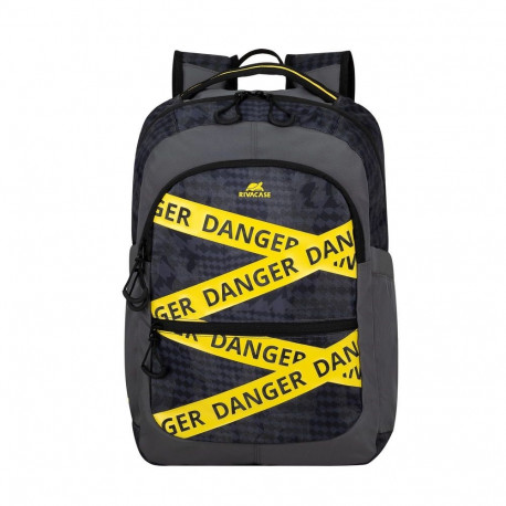 Rivacase seljakott Erebus 39.6cm (15.6"), kamuflaažimustriline, hallikollane