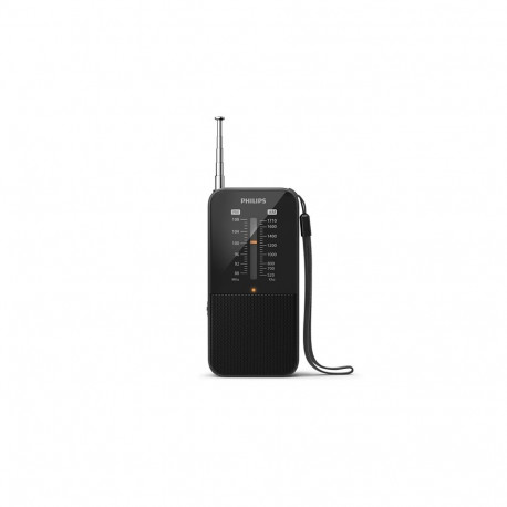 Philips kaasaskantav analoograadio TAR1509/00, must