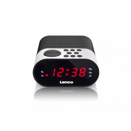 Lenco kell CR-07, must-valge