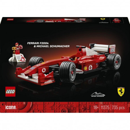 LEGO Icons Ferrari F2004 i Michael Schumacher (11375)
