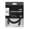 PATCH CABLE CAT5E UTP 2M/BLACK PP12-2M/BK GEMBIRD
