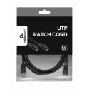 PATCH CABLE CAT5E UTP 3M/BLACK PP12-3M/BK GEMBIRD