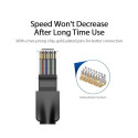 PATCH CABLE CAT.6 UTP/20M BLACK IBEBQ VENTION