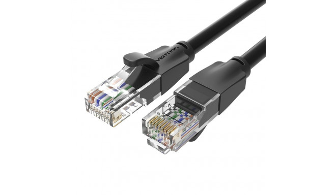 PATCH CABLE CAT.6 UTP/3M BLACK IBEBI VENTION