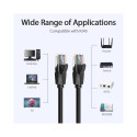 PATCH CABLE CAT.6 UTP/8M BLACK IBEBK VENTION