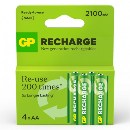 Laetav aku GP NiMH AA 2100mAh EB4