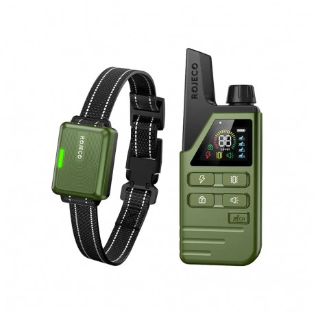 Training collar Rojeco DOG800 (green)
