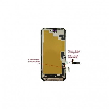 Display for iPhone 16 Plus, LTPO Soft OLED, 60Hz