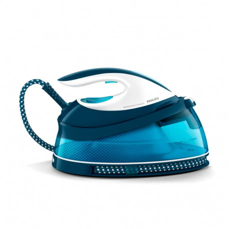 Philips aurutriikimisjaam GC7840/20 2400W 1.5L SteamGlide tald, sinine-valge