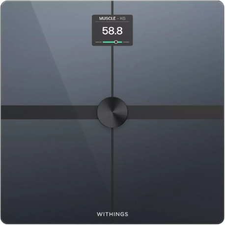 Withings Body Smart Square elektrooniline isikukaal, must