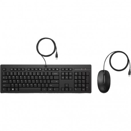 HP juhtmega hiire ja klaviatuuri komplekt 225