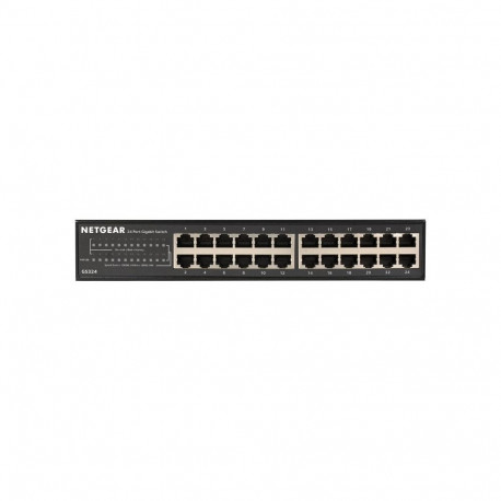 NETGEAR võrgulüliti GS324 haldamata Gigabit Ethernet (10/100/1000), must