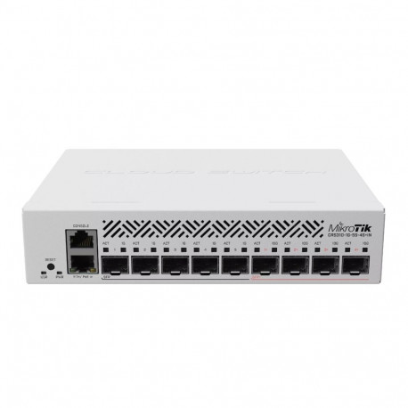 Mikrotik CRS310-1G-5S-4S+IN network switch Managed L3 Power over Ethernet (PoE) 1U