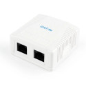 Gembird NCAC-2U5E-01 network splitter White