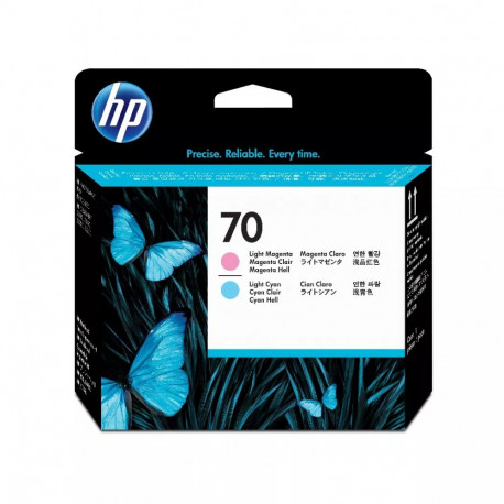HP prindipea 70 DesignJet, hele magenta ja hele tsüaan